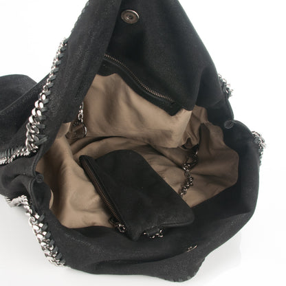 Stella McCartney Shaggy Deer Big Falabella Tote Black 7 of 8