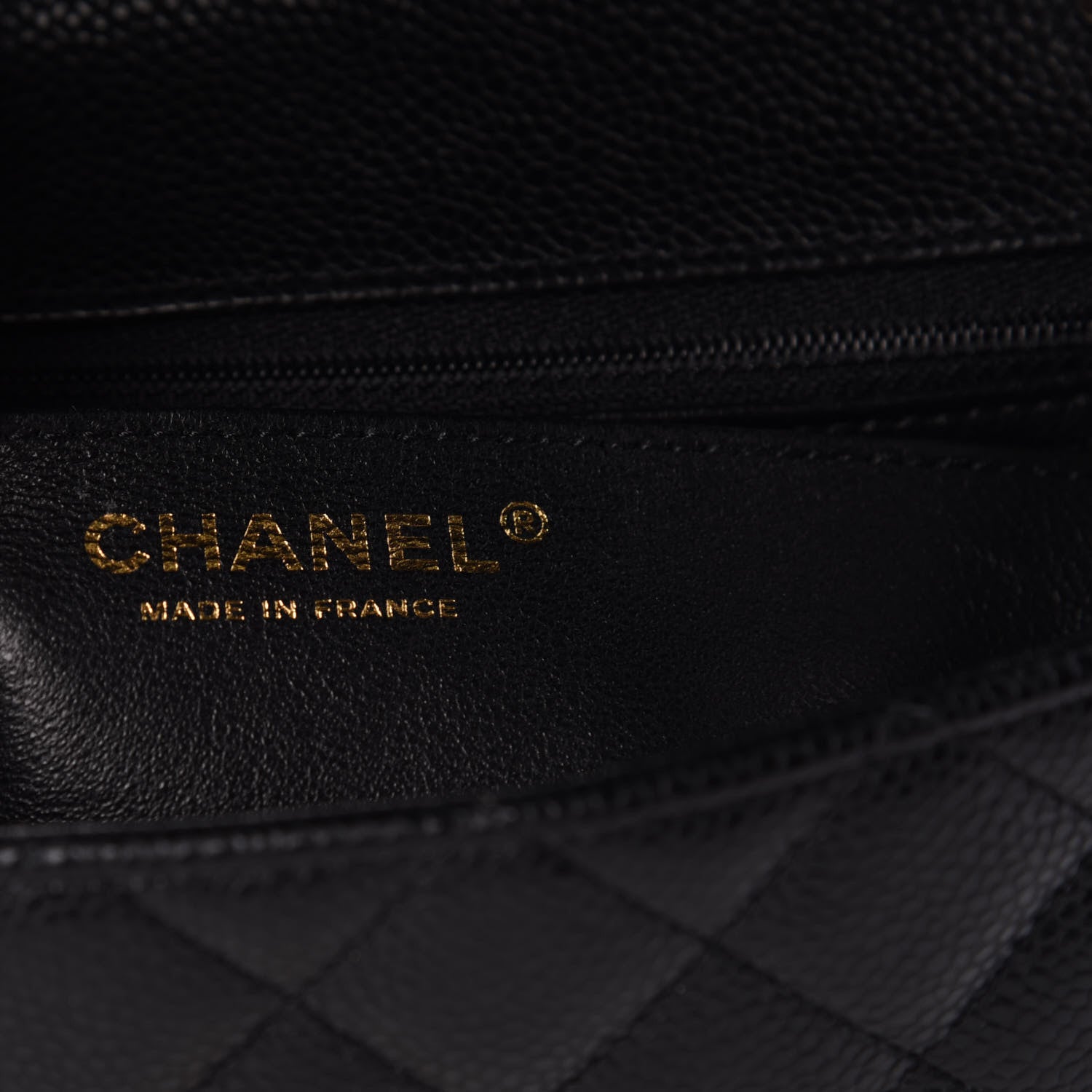 Chanel Caviar Quilted Mini Rectangular Flap Black 8 of 10