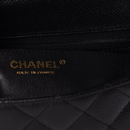 Chanel Caviar Quilted Mini Rectangular Flap Black 8 of 10