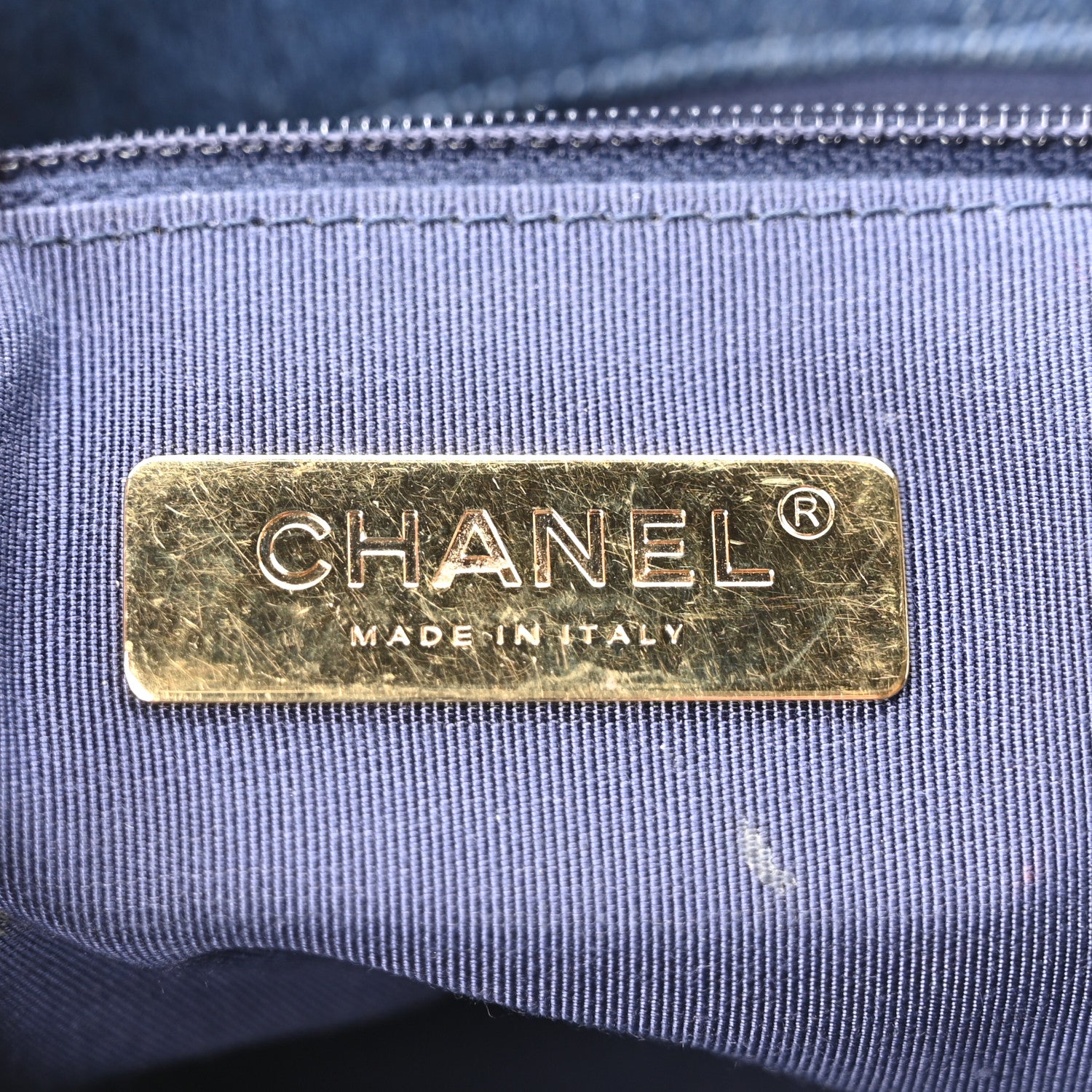 Chanel Denim Quilted Medium Chanel 19 Flap Blue 6 of 10