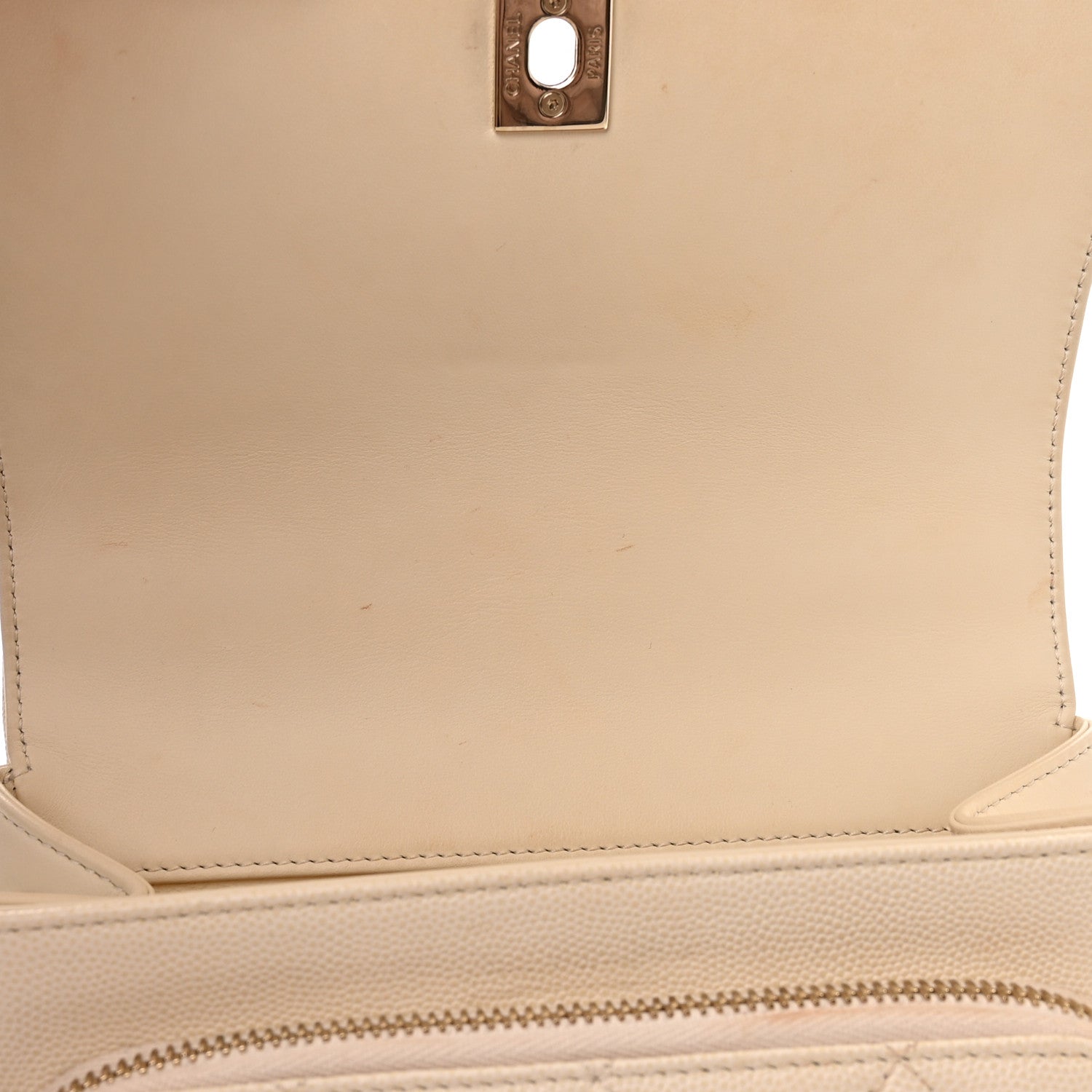 Chanel Caviar Quilted Small Business Affinity Flap White 12 of 14