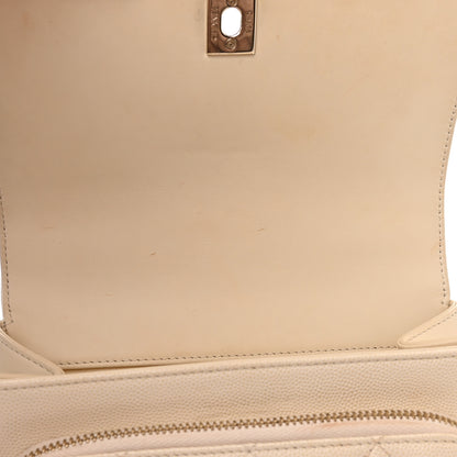 Chanel Caviar Quilted Small Business Affinity Flap White 12 of 14