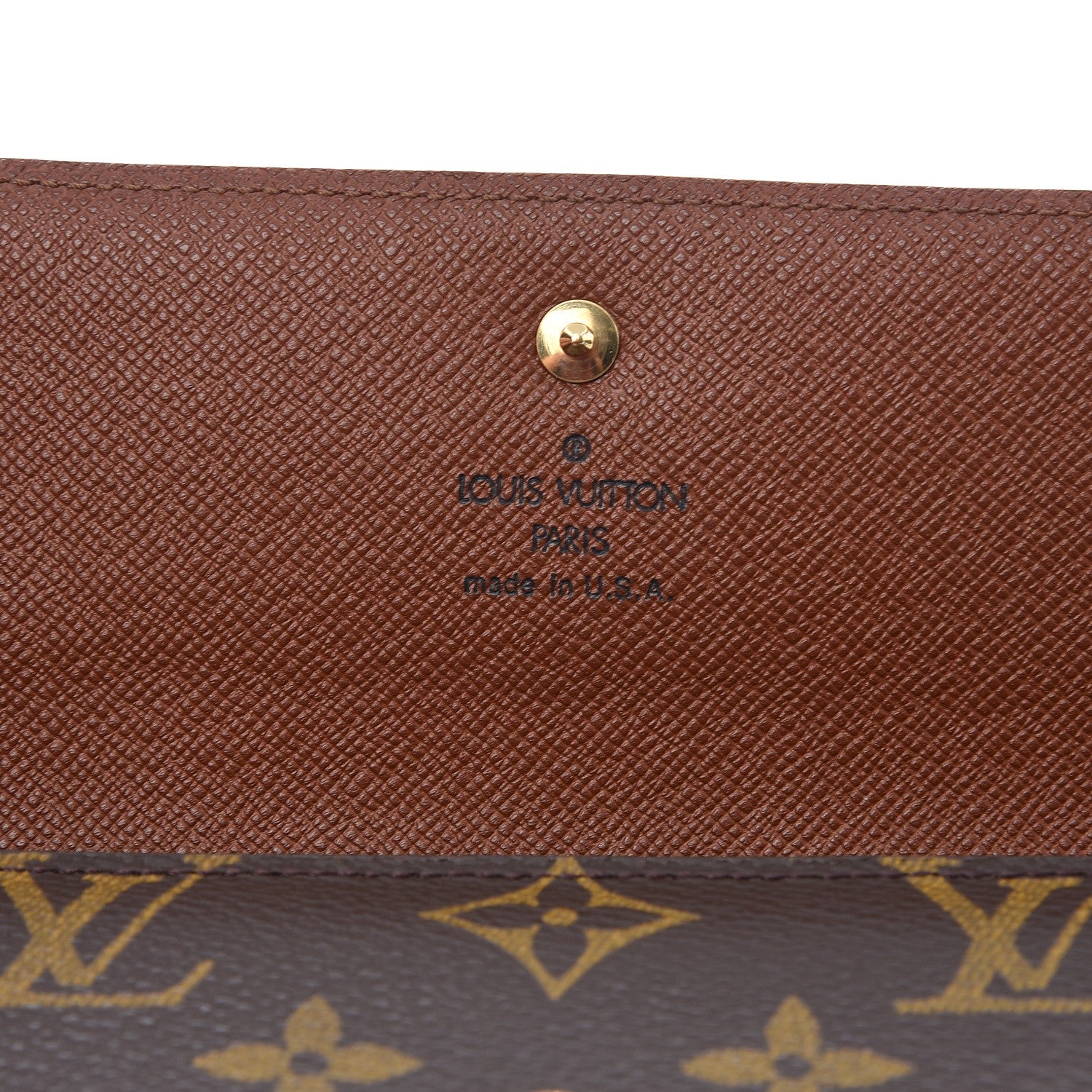 Louis Vuitton Monogram Porte Tresor International Wallet 6 of 7