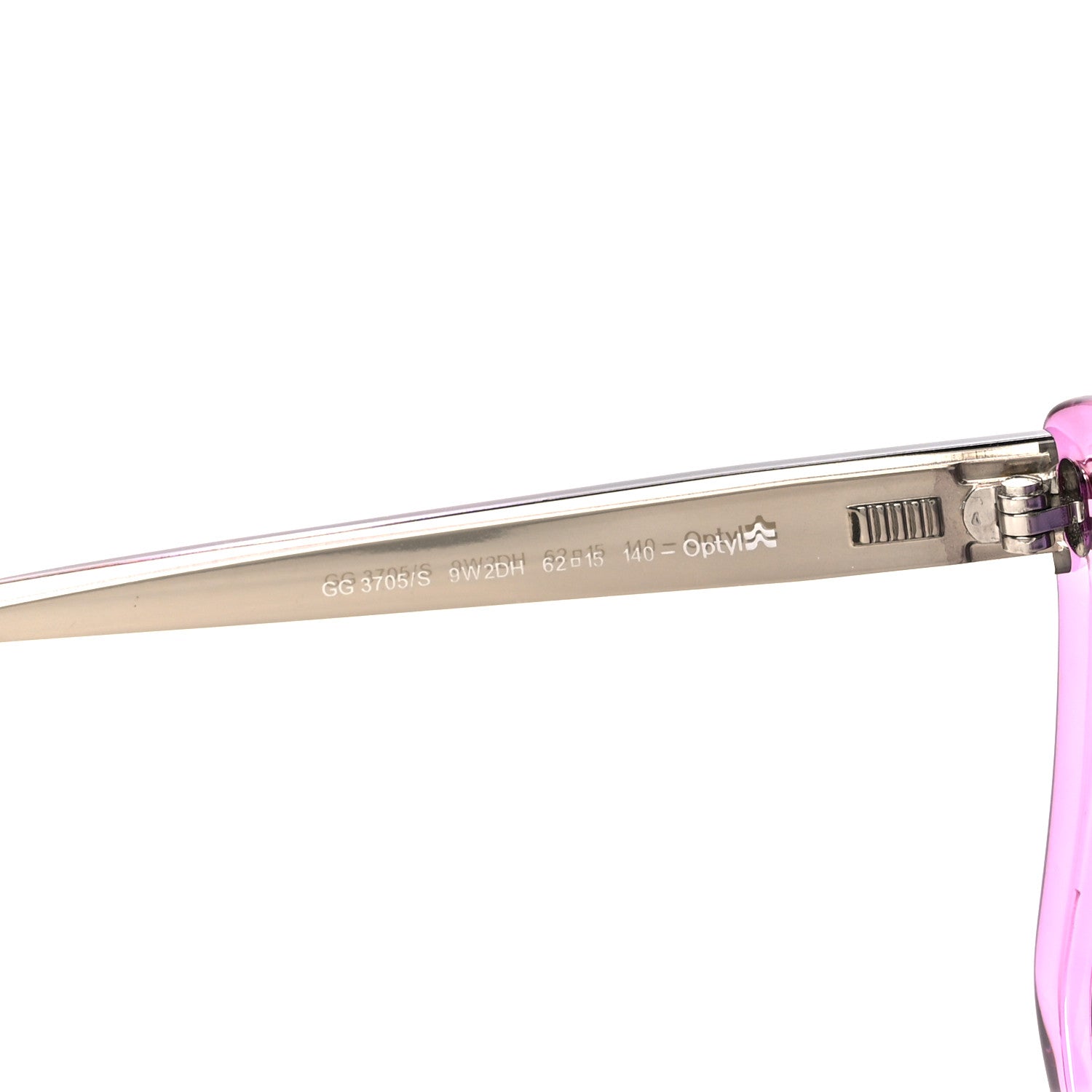 Gucci Studded Shield Sunglasses GG 3705/S Purple 5 of 7