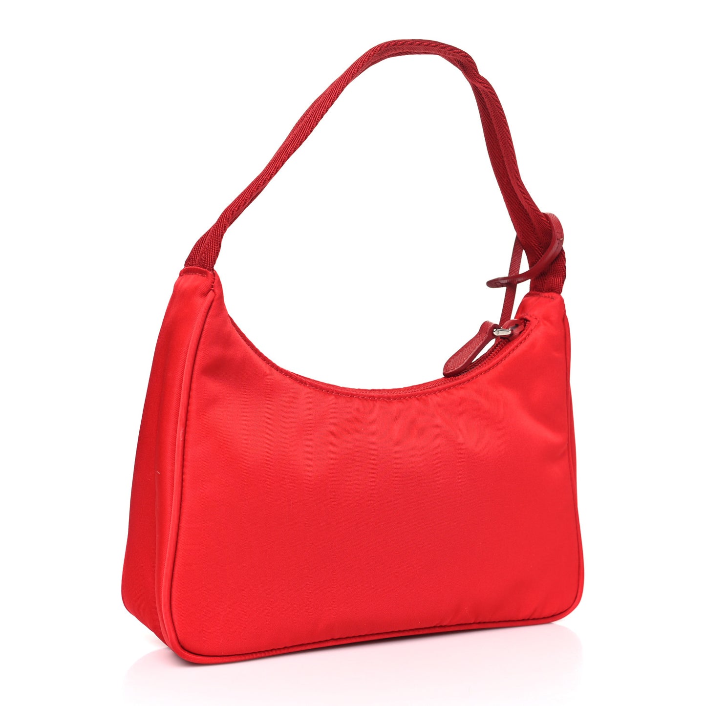 Tessuto Nylon Mini Re-Edition 2000 Bag Rosso