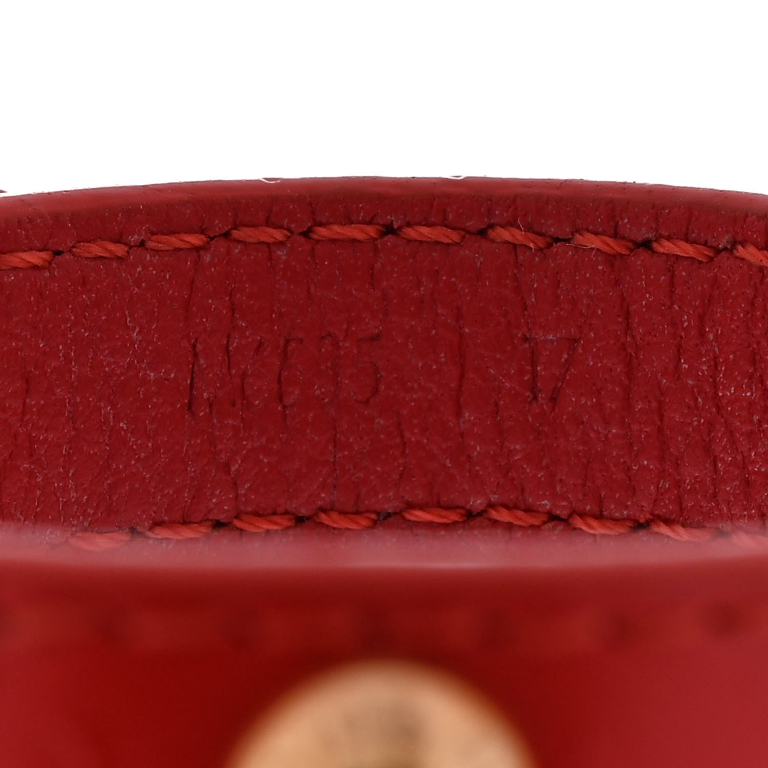 Louis Vuitton Vernis Blooming Bracelet 17 Red 4 of 5