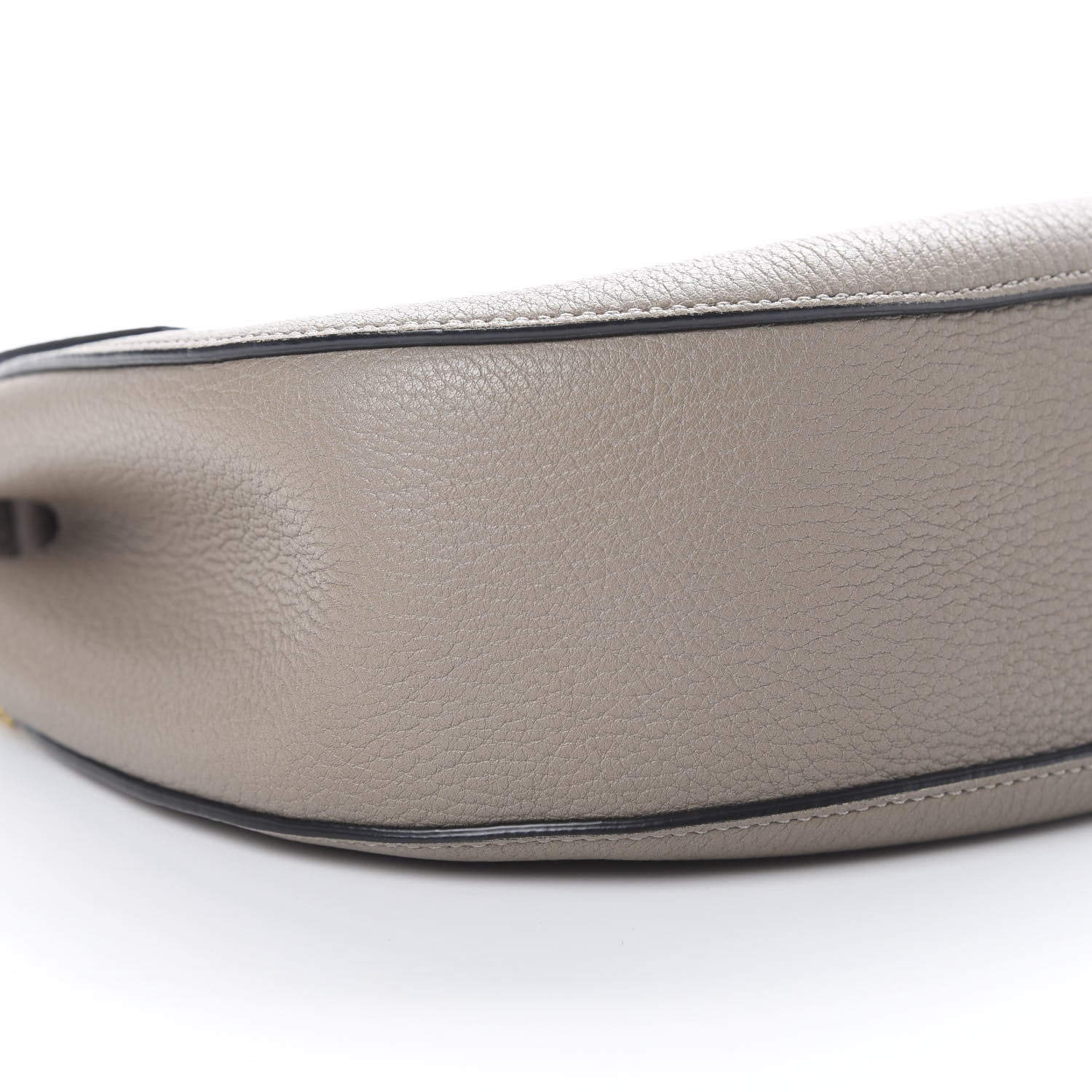 Chloe Grained Lambskin Drew Shoulder Bag Motty Grey 8 of 11