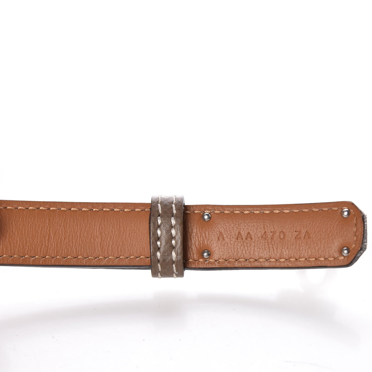Epsom Kelly Belt Etoupe