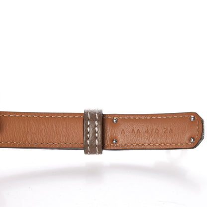 Hermes Epsom Kelly Belt Etoupe 4 of 7
