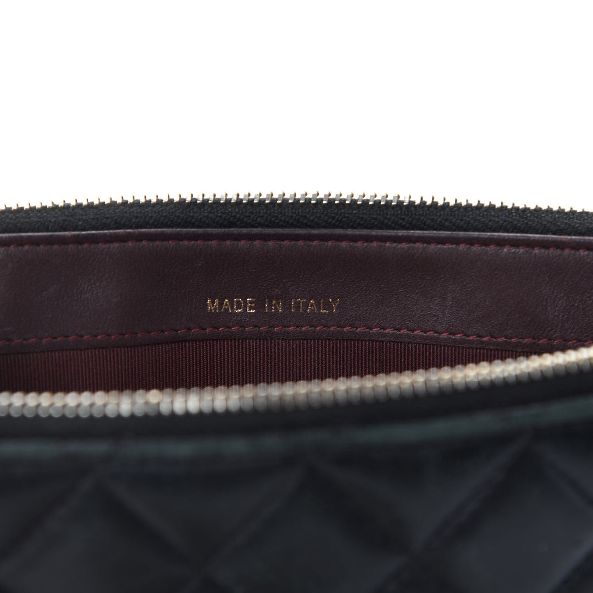 Chanel Lambskin Quilted Small Clutch With Chain Black 16 of 18