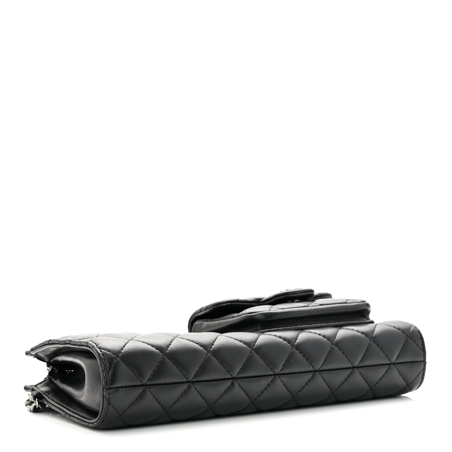 Lambskin Mineral Nights Pochette Wristlet Black