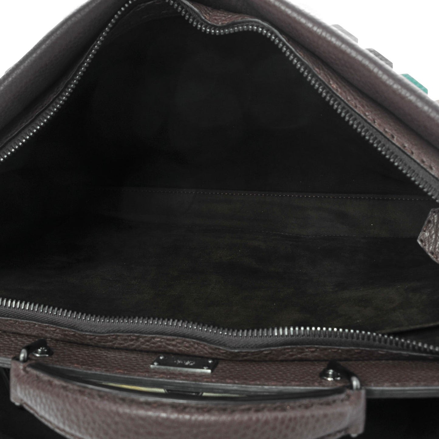 Cuoio Romano Selleria Studded Large Mens Peekaboo Iconic Essential Satchel Marrone Sunflower Multicolor