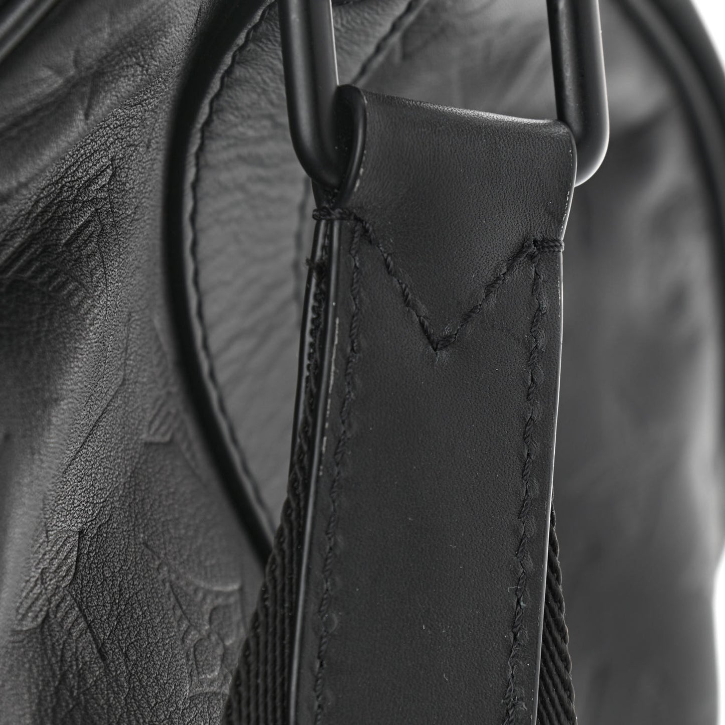 Calfskin Shadow Monogram Mens Speedy Bandouliere 40