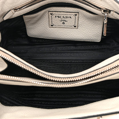 Prada Vitello Daino Shopping Tote Talco 5 of 17
