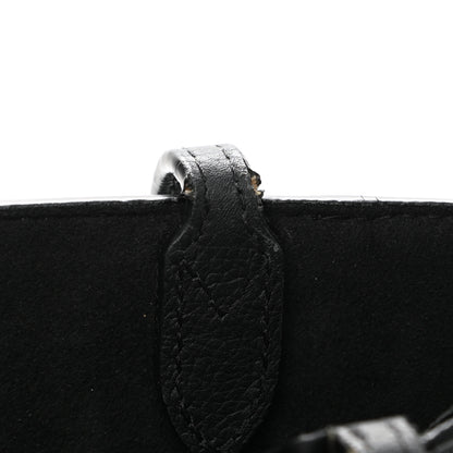 Louis Vuitton Calfskin Lockme Cabas Black 11 of 13
