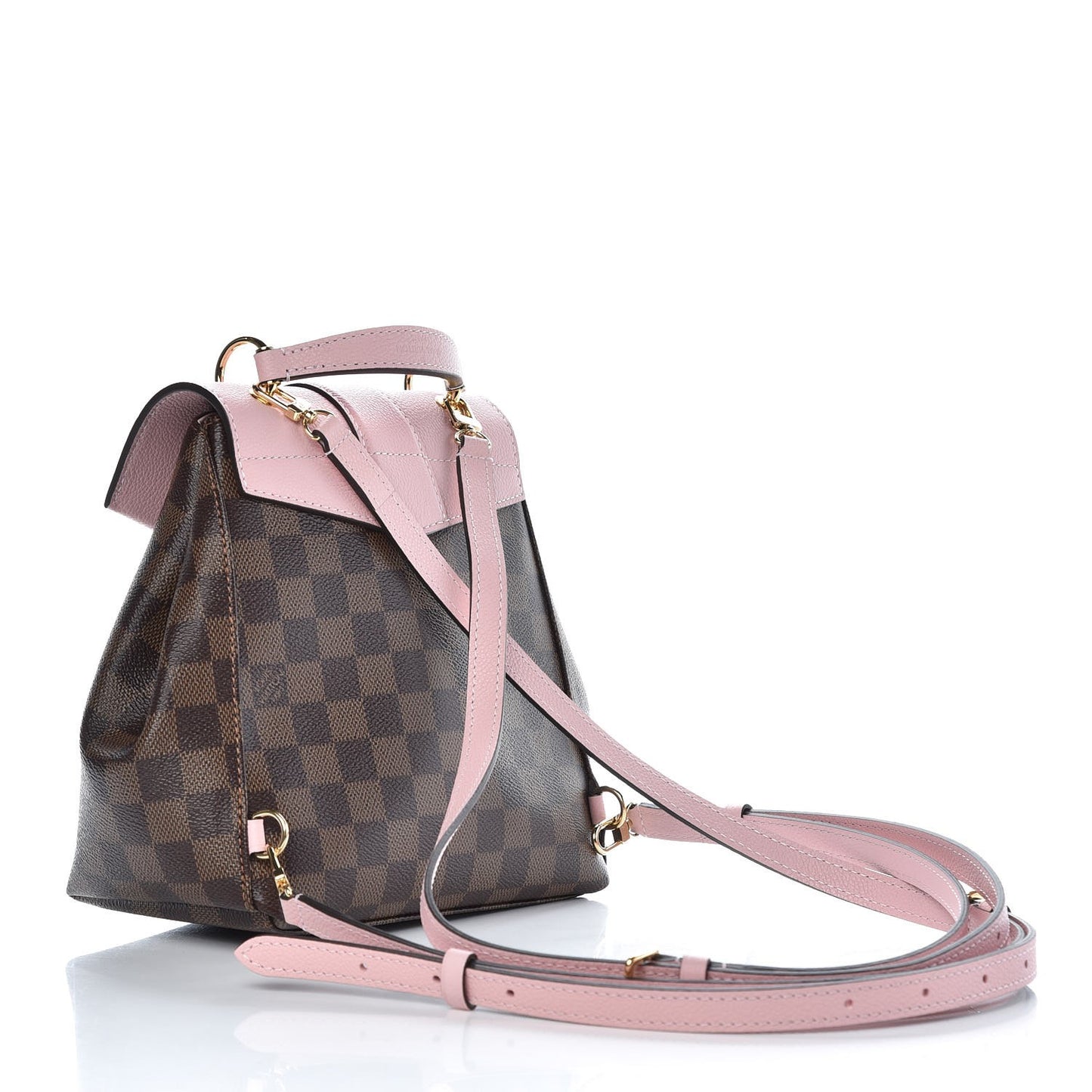 Damier Ebene Clapton Backpack Magnolia