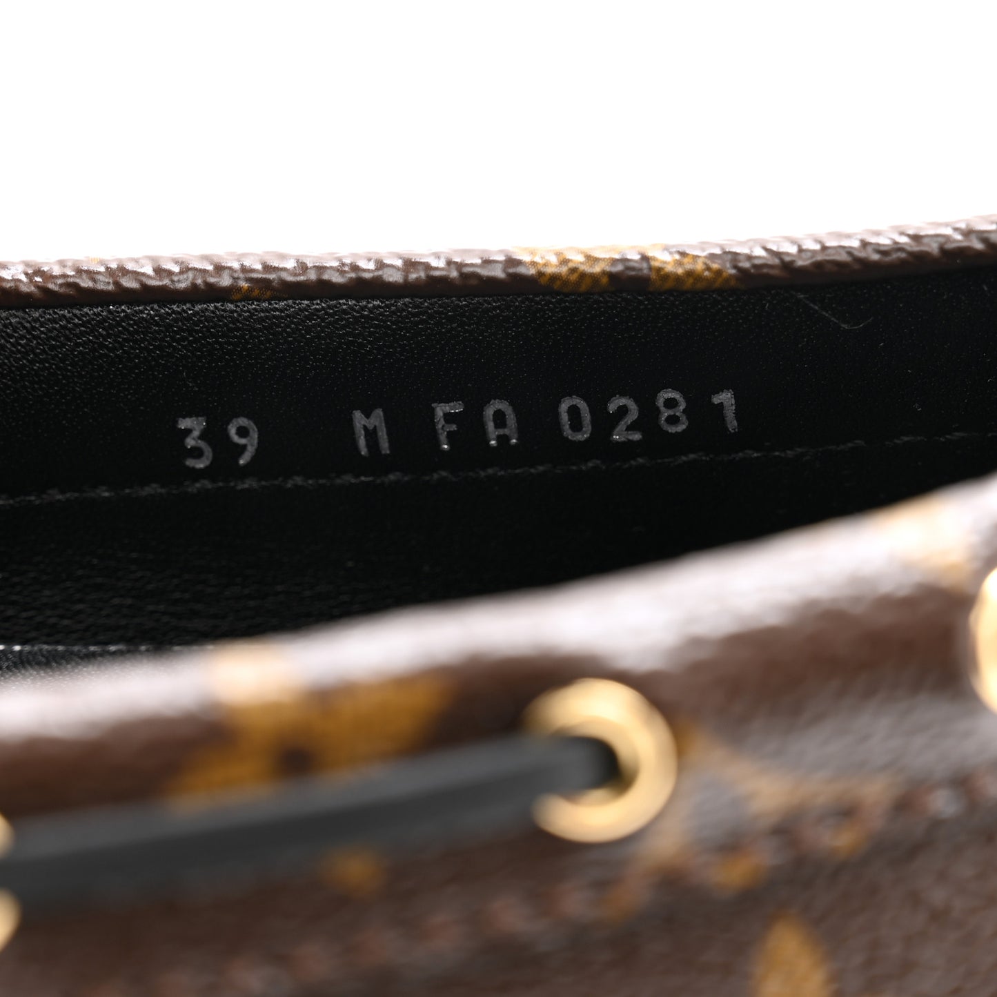 Patent Reverse Monogram Gloria Loafers 39