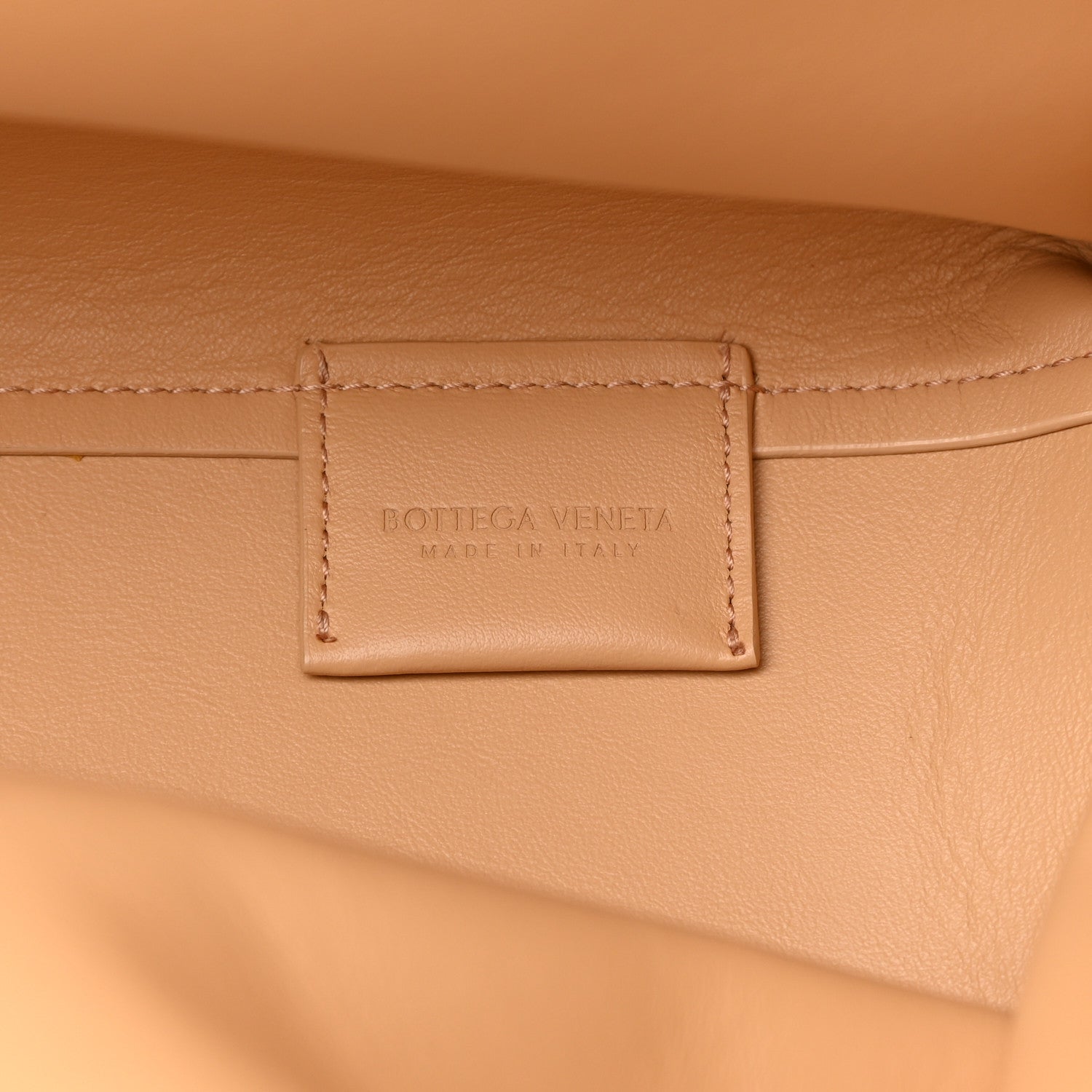 Bottega Veneta Calfskin Medium The Point Triangle Bag Almond 6 of 14