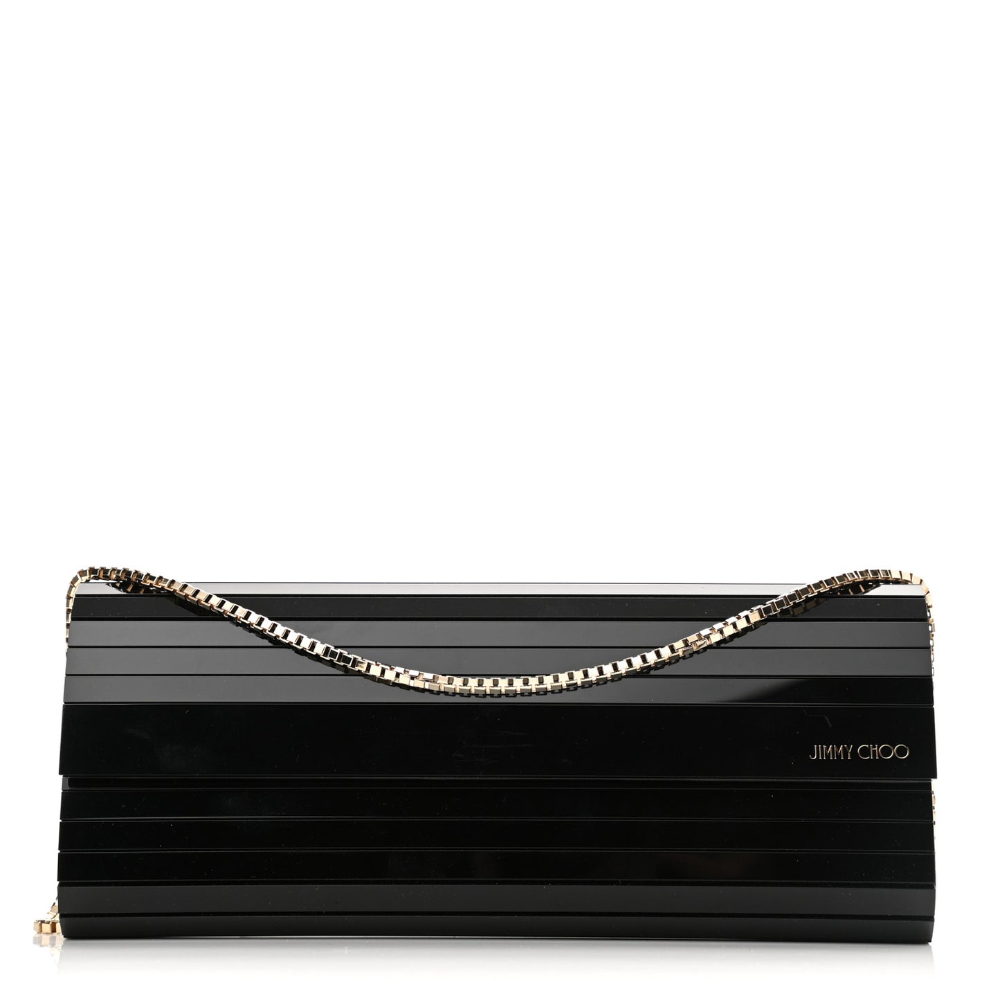 Acrylic Sweetie Clutch Black