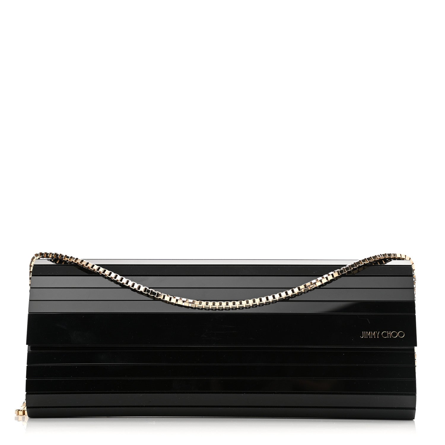 Jimmy Choo Acrylic Sweetie Clutch Black 1 of 10