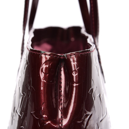 Louis Vuitton Vernis Wilshire GM Rouge Fauviste 9 of 25