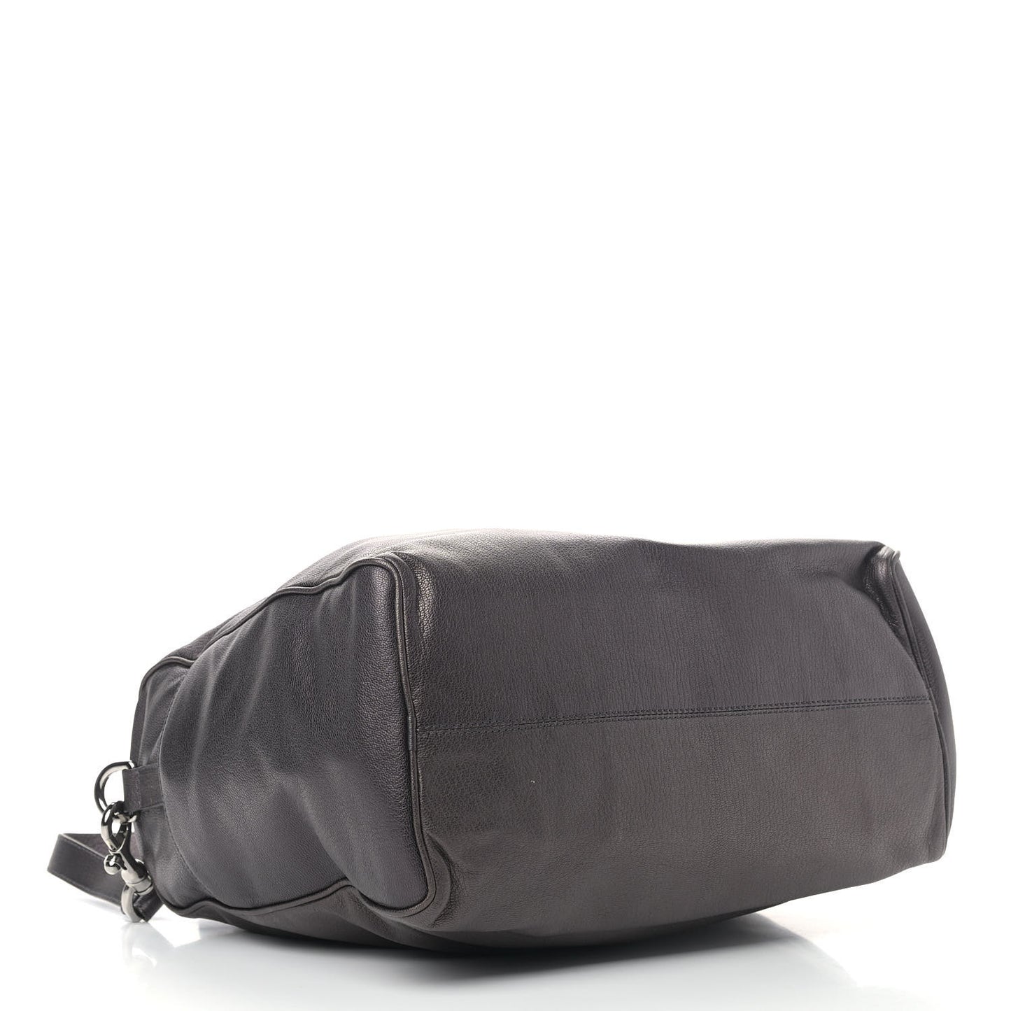 Goatskin Amazona Shoulder Bag Gunmetal