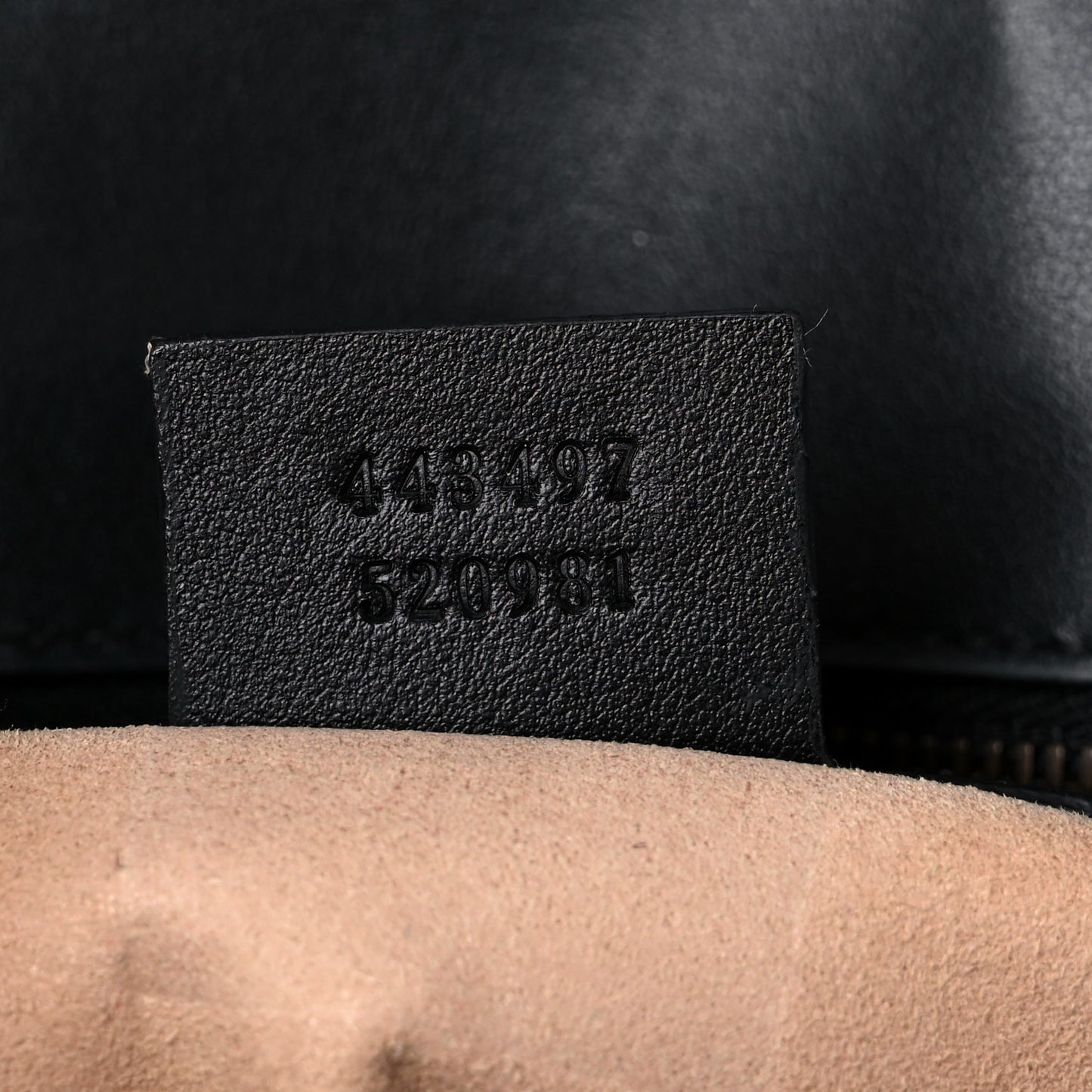 Calfskin Matelasse Small GG Marmont Shoulder Bag Black