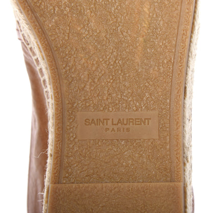 Saint Laurent Nappa Monogram Espadrilles 41 Toscano 10 of 11