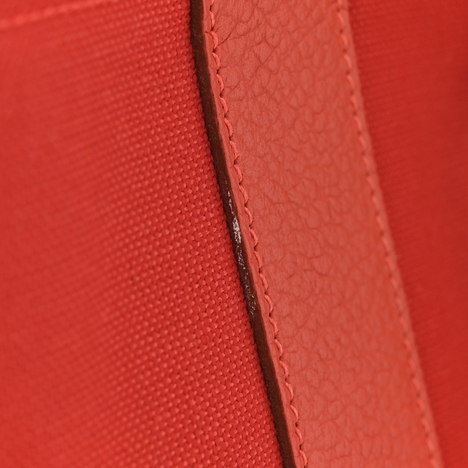 Hermes Toile Militaire Vache Country Garden Party Pockets 36 MM Rouge Tomate Capucine 13 of 15