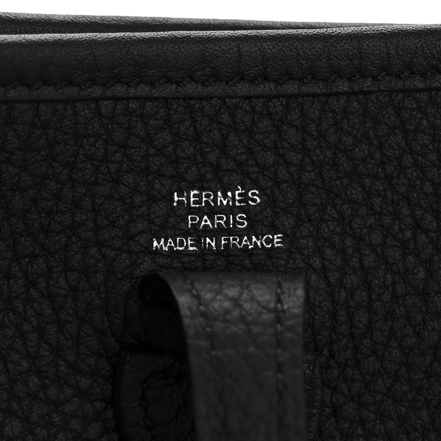 Taurillon Clemence Amazone Sangle Cavale Evelyne TPM Black White