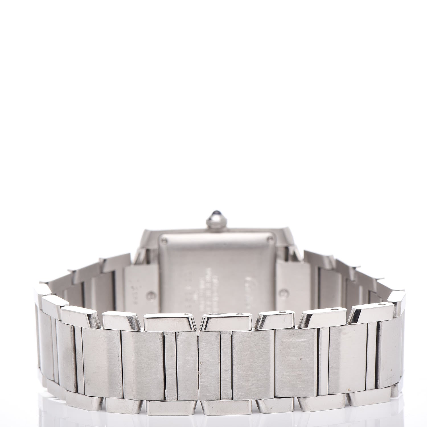 Cartier Stainless Steel 28mm Tank Francaise Automatic Watch 4 of 6
