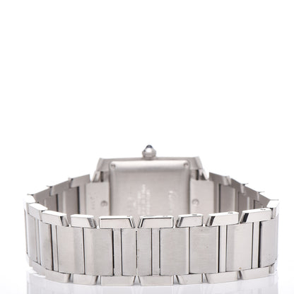 Cartier Stainless Steel 28mm Tank Francaise Automatic Watch 4 of 6
