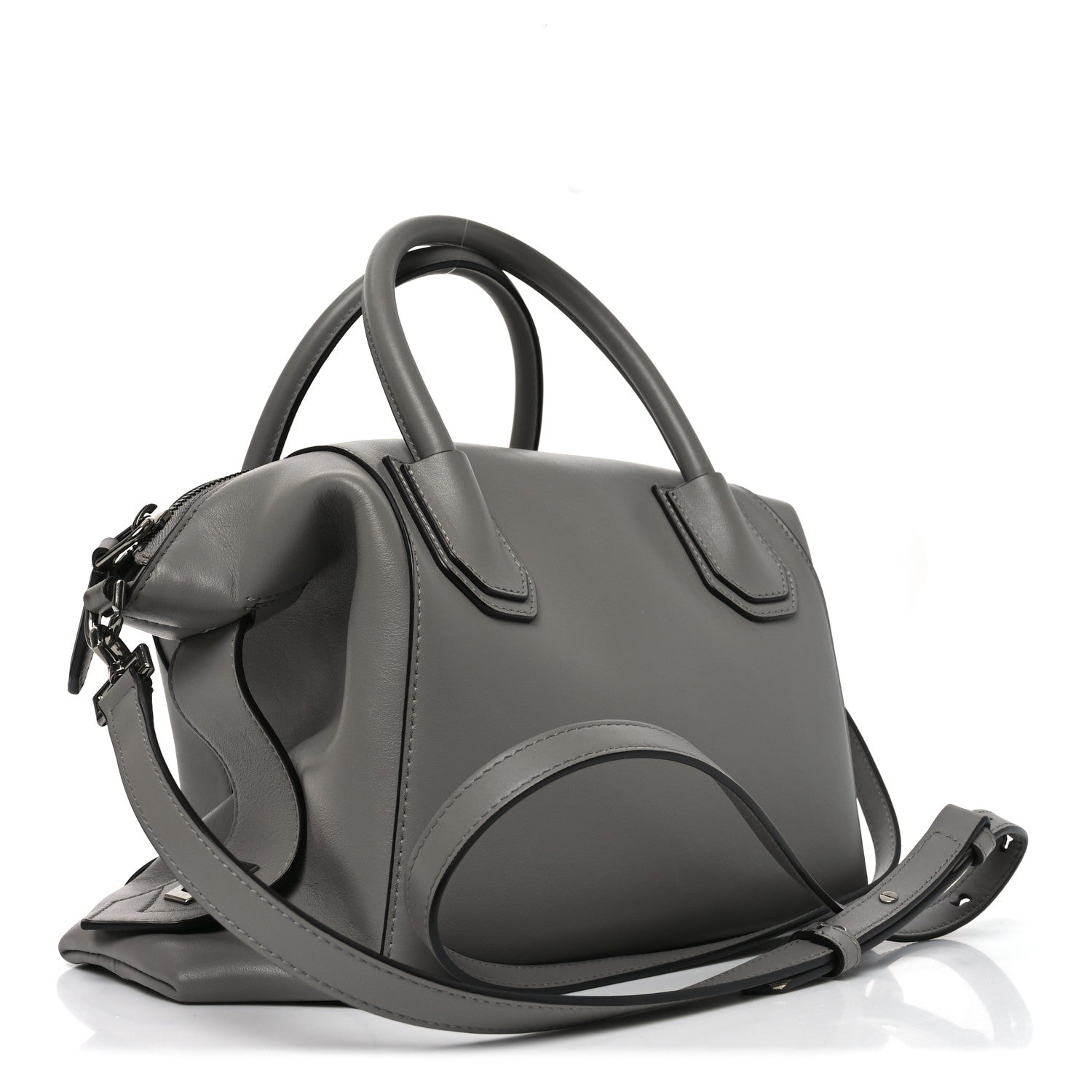 Givenchy Calfskin Small Soft Antigona Pearl Grey 3 of 9