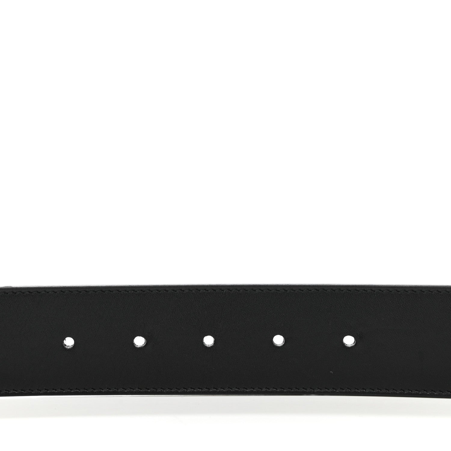 Gucci Calfskin Double G 40mm Belt 80 32 Black 3 of 5