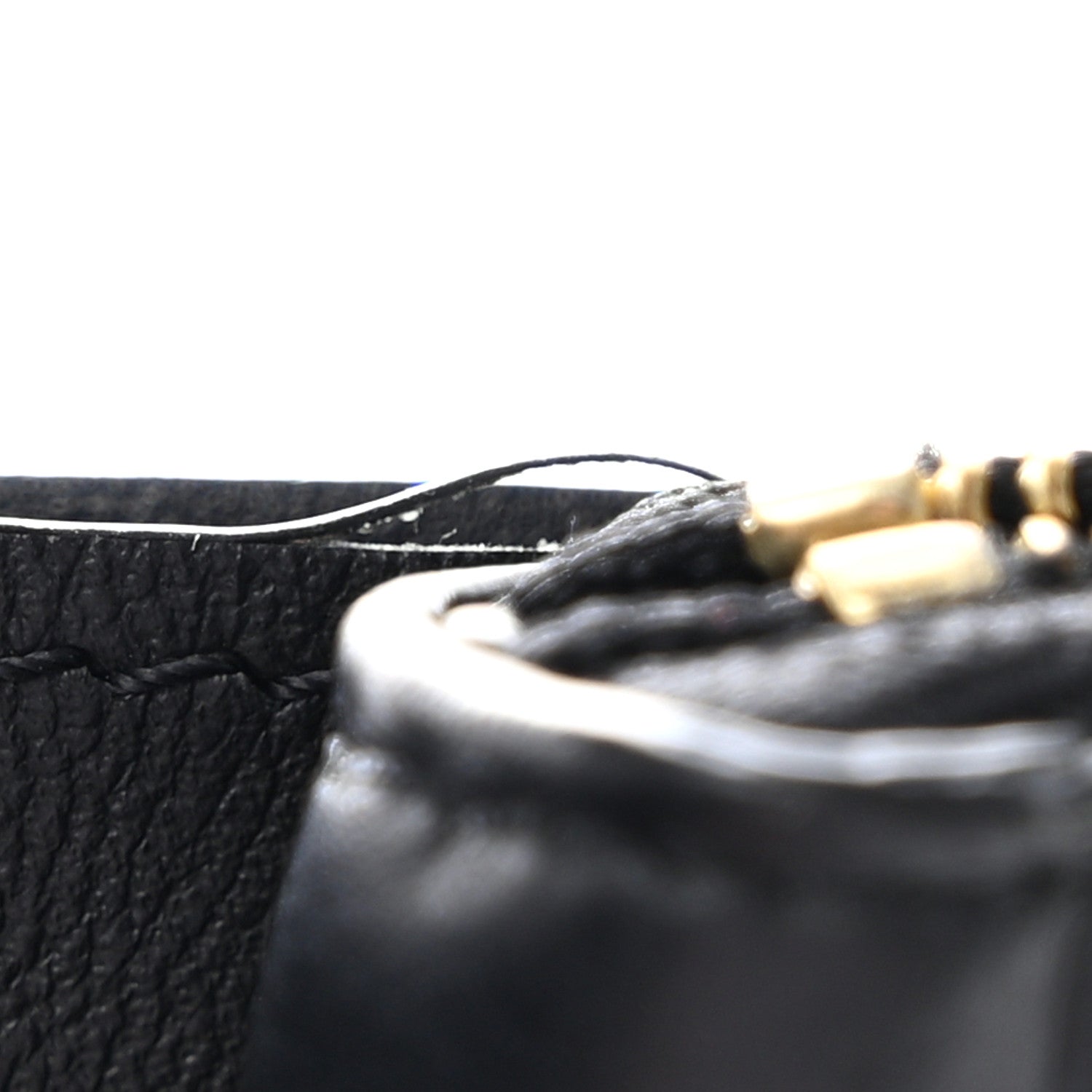 Louis Vuitton Lambskin Embossed Monogram Lou Coussin Wallet Black 6 of 6