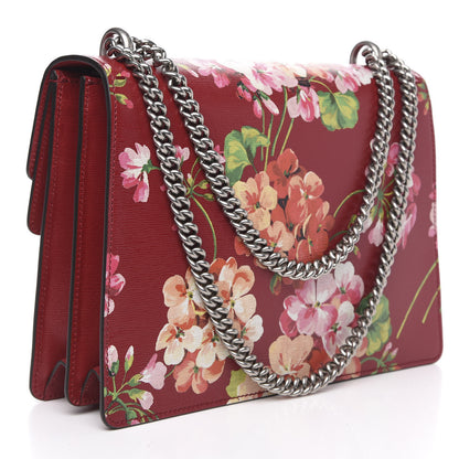 Gucci Calfskin Blooms Print Medium Dionysus Shoulder Bag Romantic Cherry Multicolor 3 of 10