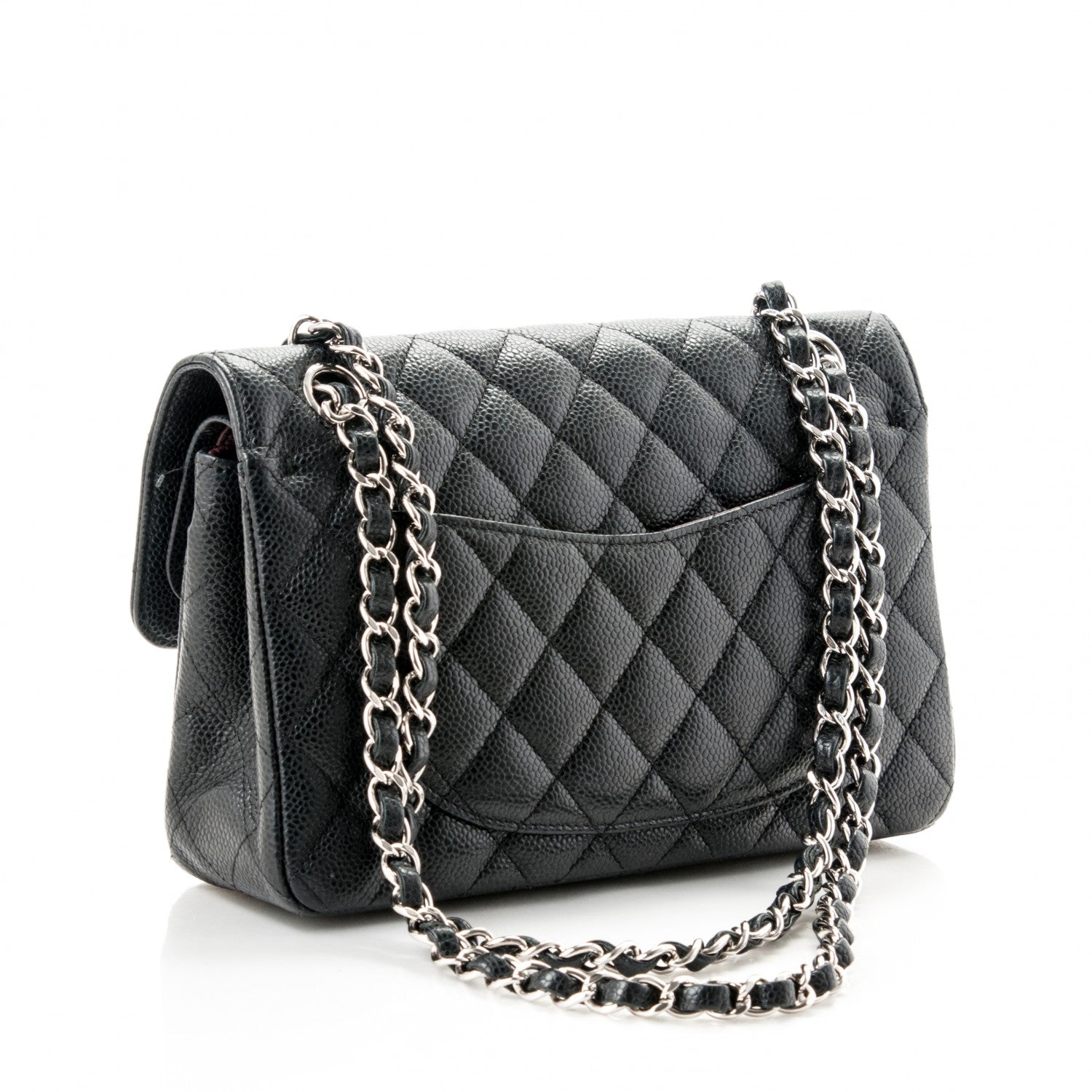 Chanel Caviar Quilted Small Double Flap Black 4 of 8