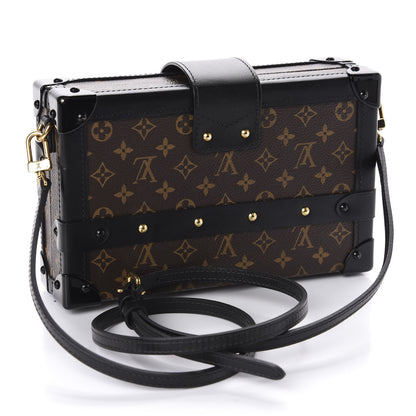Louis Vuitton Monogram Petite Malle Black 3 of 15