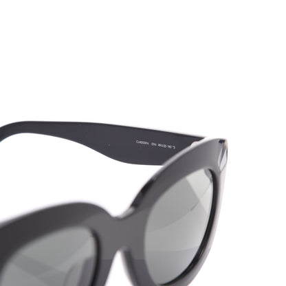 Celine Oversized Round Sunglasses CL4005FN Black 5 of 6