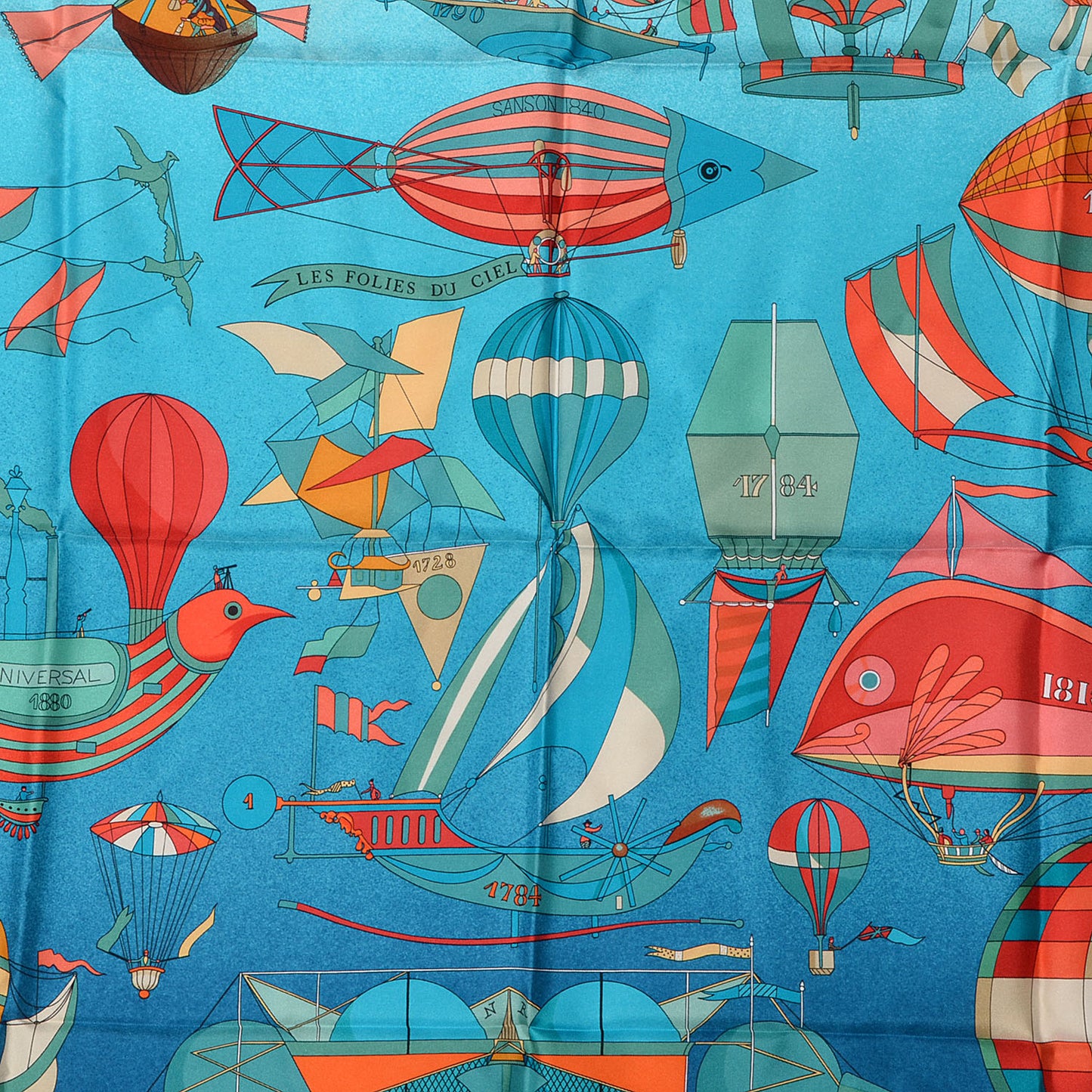 Silk Les Folies Du Ciel Scarf 90