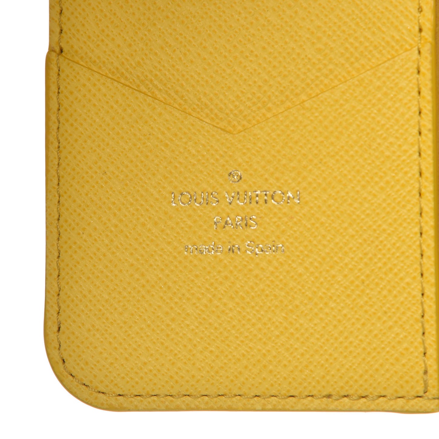 Monogram iPhone 7/8 Folio Case Yellow