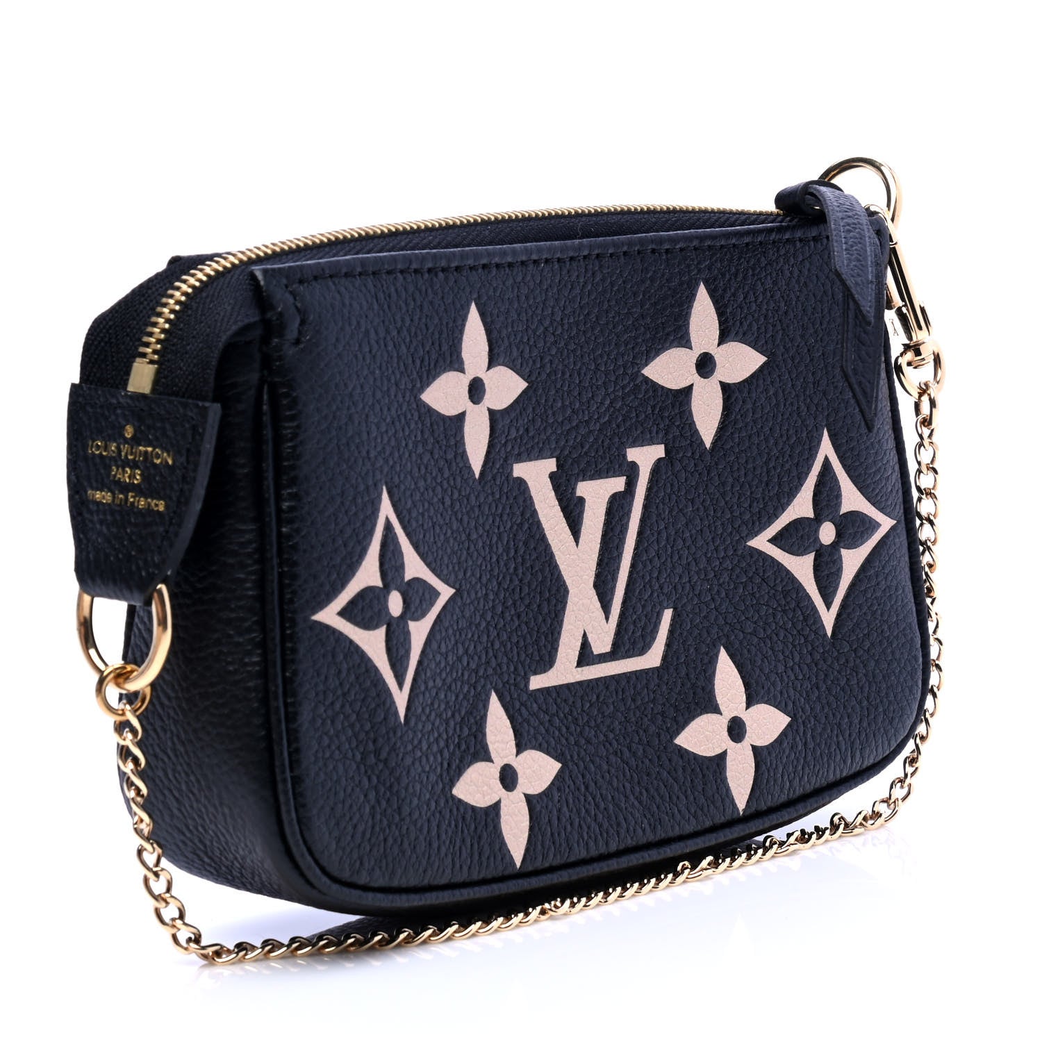 Louis Vuitton Empreinte Monogram Giant Mini Pochette Accessories Black 2 of 4