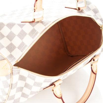 Louis Vuitton Damier Azur Speedy 30 5 of 8