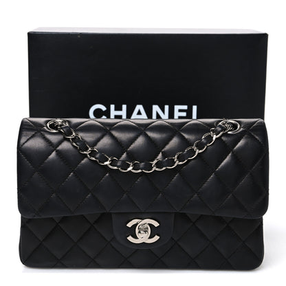 Chanel Lambskin Quilted Small Double Flap Black 11 of 11