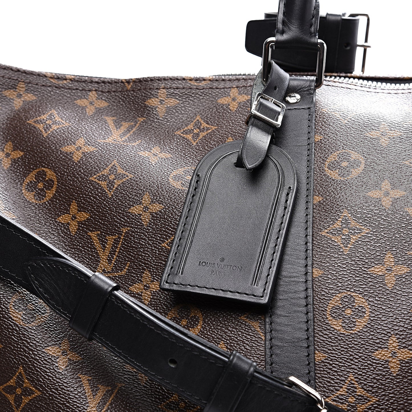 Monogram Macassar Keepall Bandouliere 55