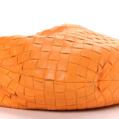 Bottega Veneta Nappa Intrecciato Teen Jodie Hobo Orange 7 of 8