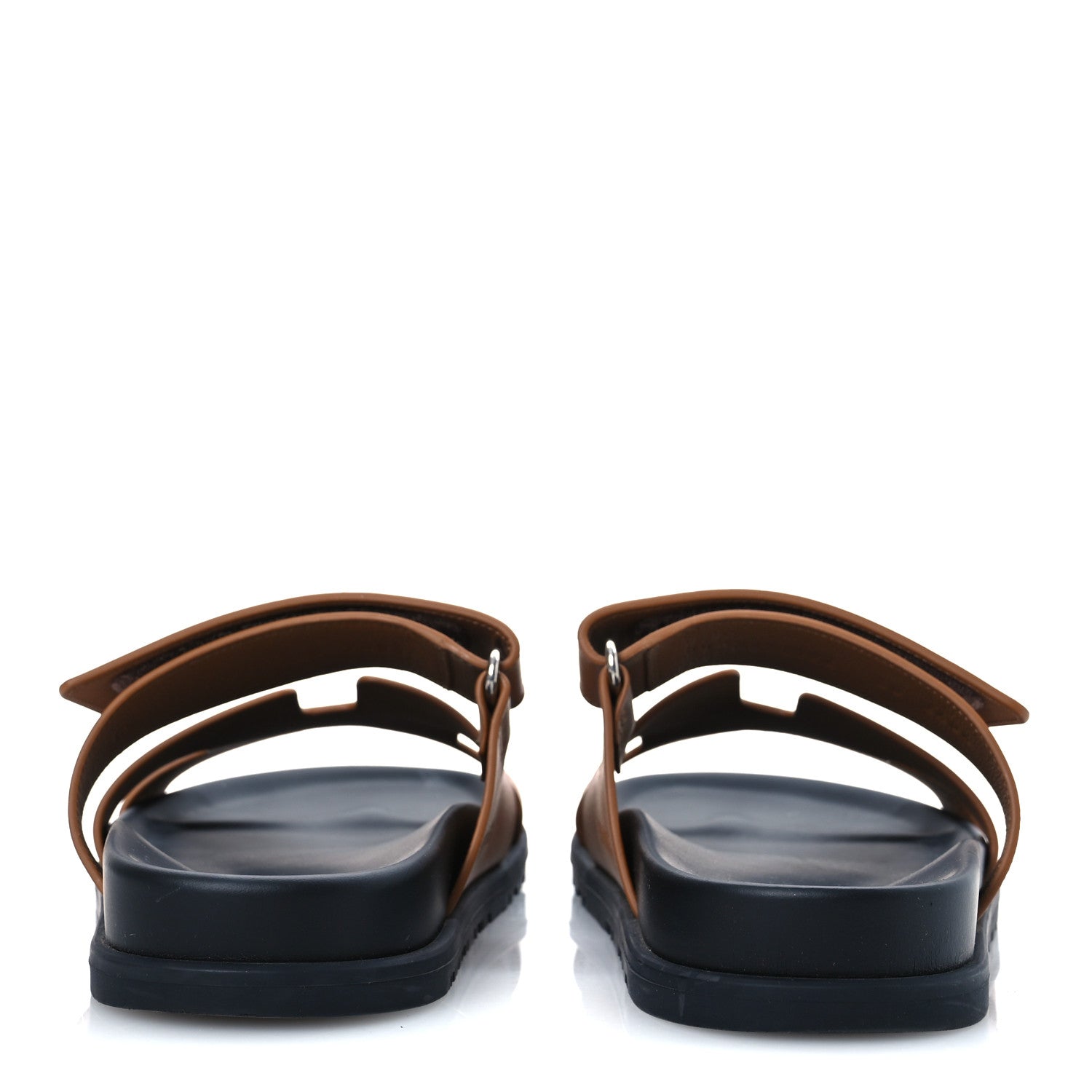 Hermes Calfskin Womens Chypre Sandals 38 Naturel 6 of 13