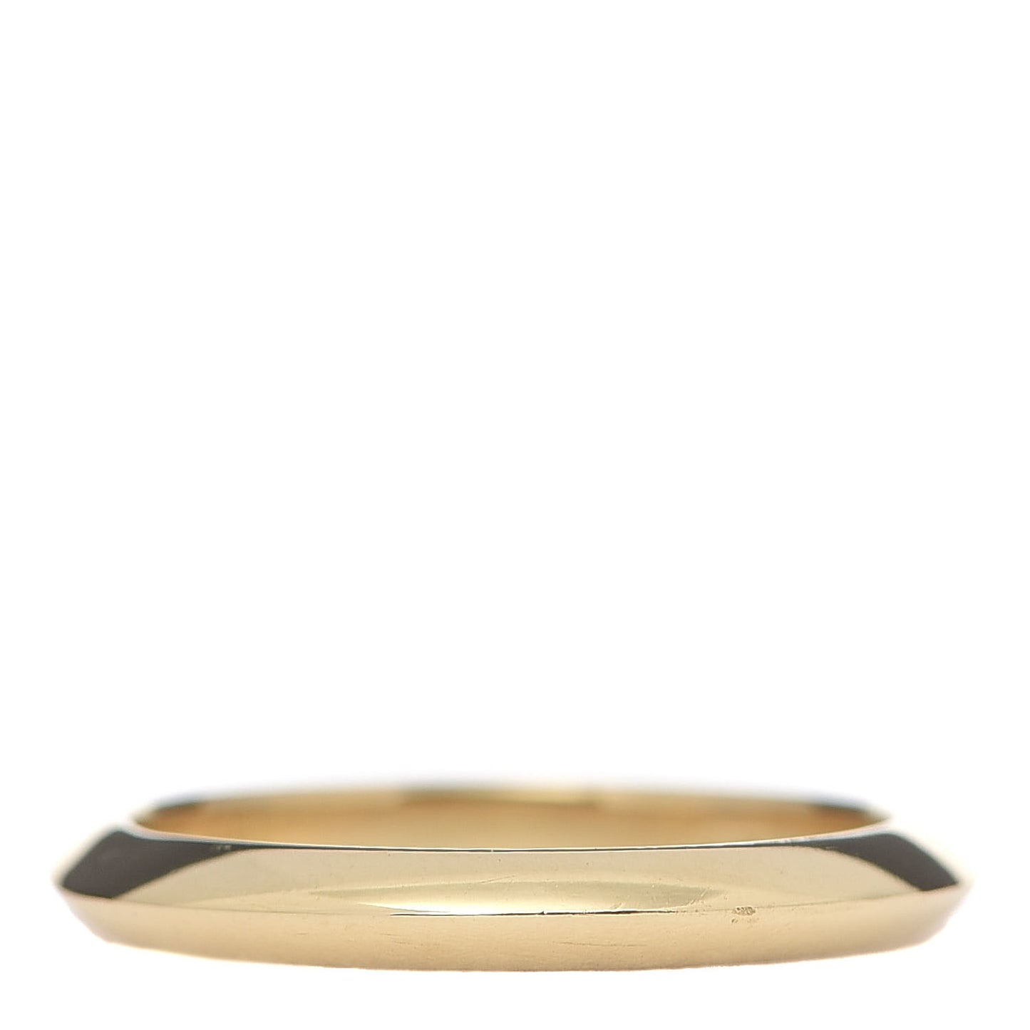 18K Yellow Gold Classic Wedding Band Ring 43 2.5