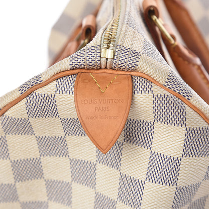 Louis Vuitton Damier Azur Speedy 30 6 of 19