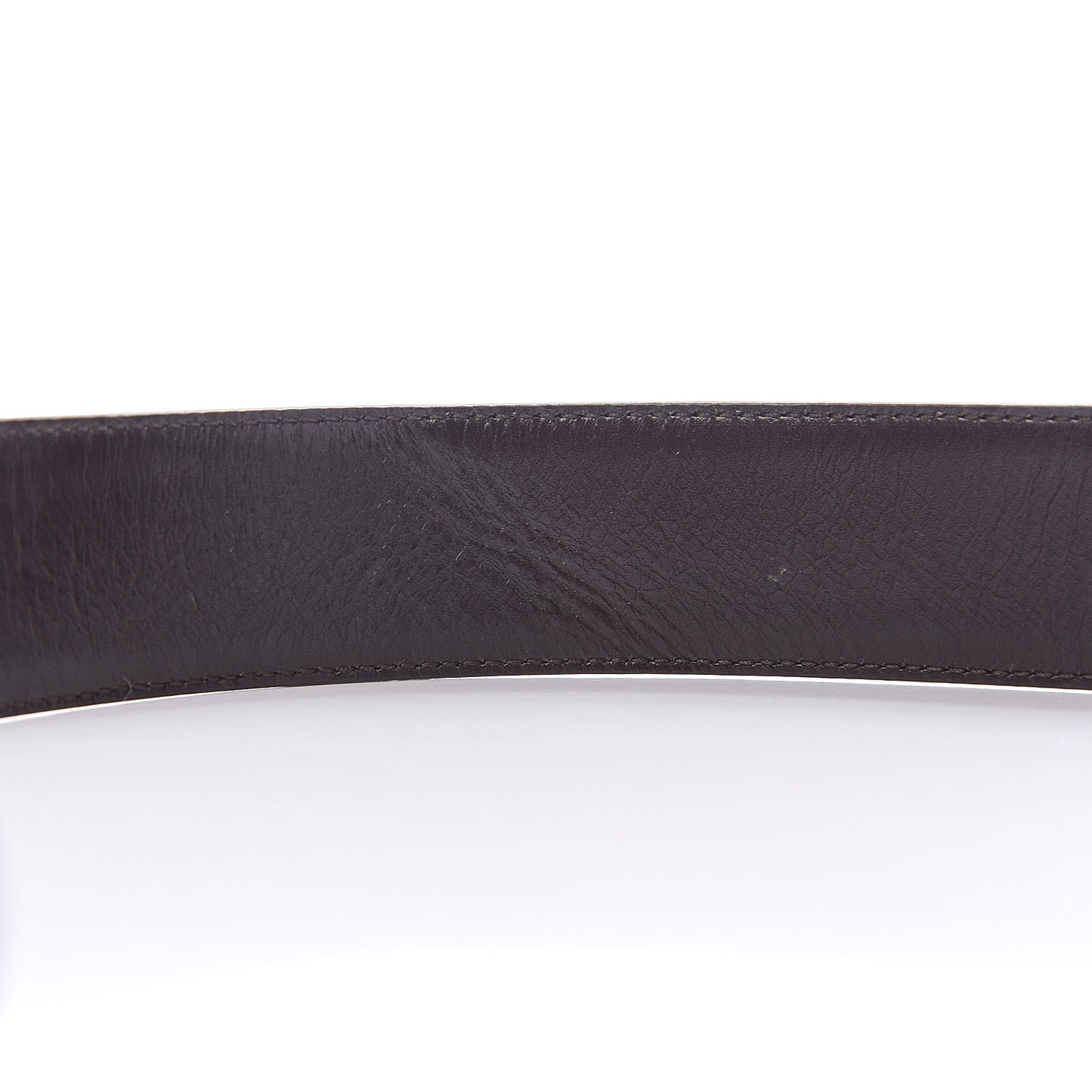 Monogram Interlocking G Belt 100 40 Dark Brown